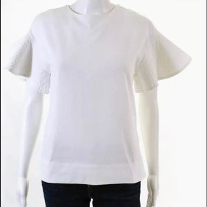 Victoria Beckham Cotton Flared Blouse XS